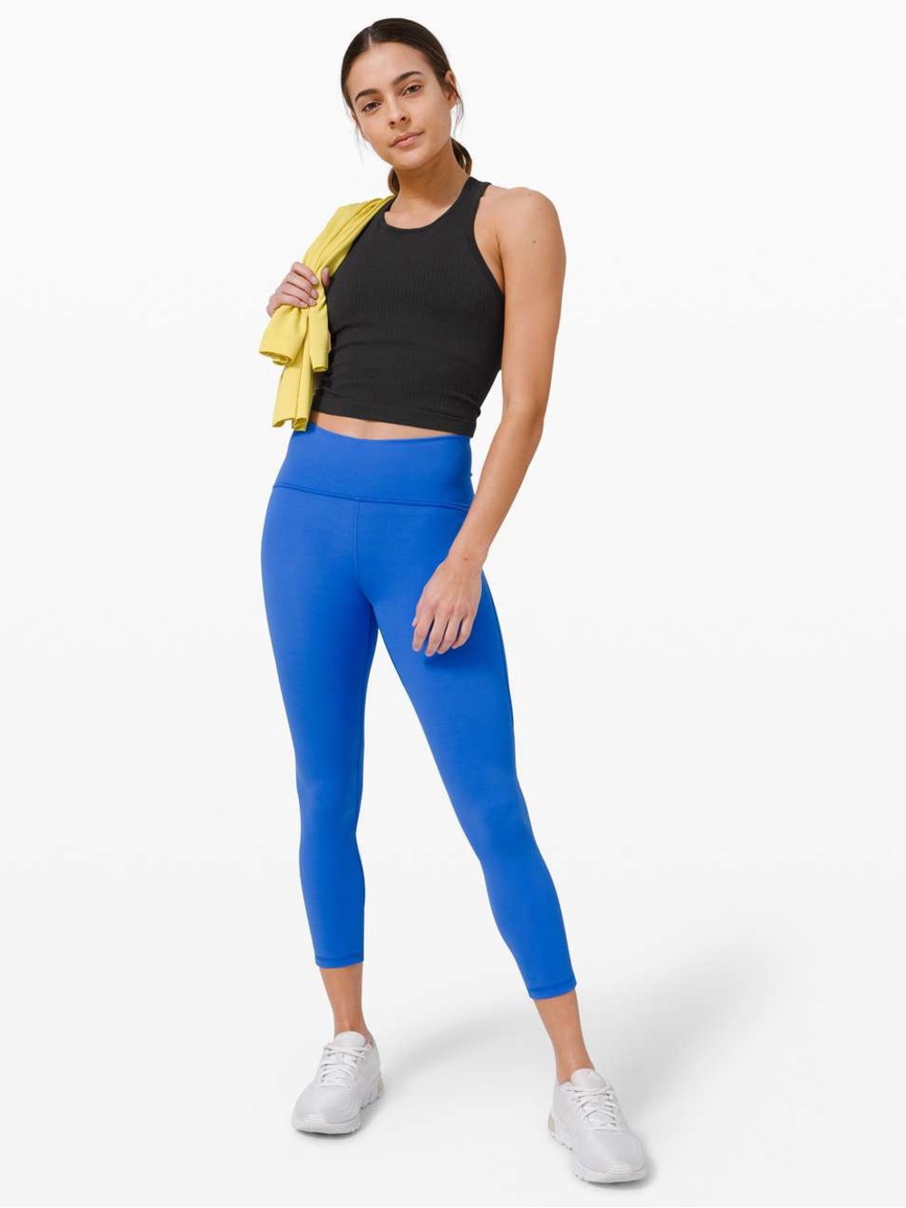 Lululemon Ebb To Street Racerback Crop Tank Size 12